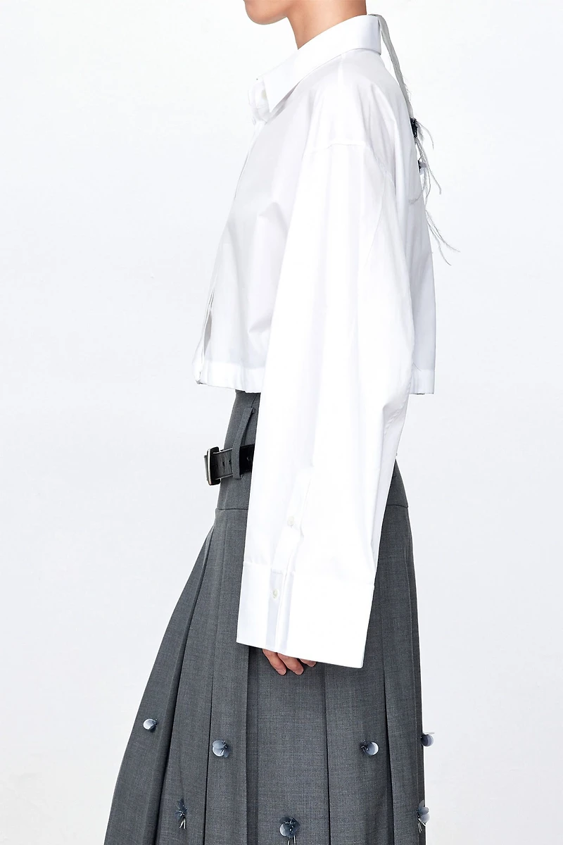 SUPIMA Cotton Crop Shirt