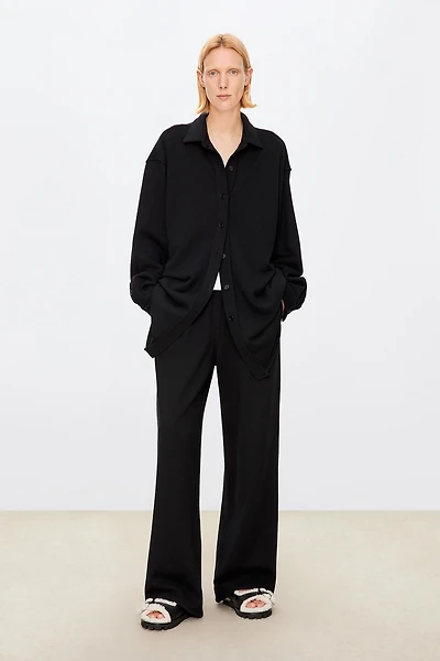 TAKISADA Cotton Wide-Leg Sweatpants