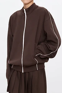 Tennis Style Knit Sports Jacket