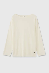 Triacetate Linen Blend Semi-Sheer Top