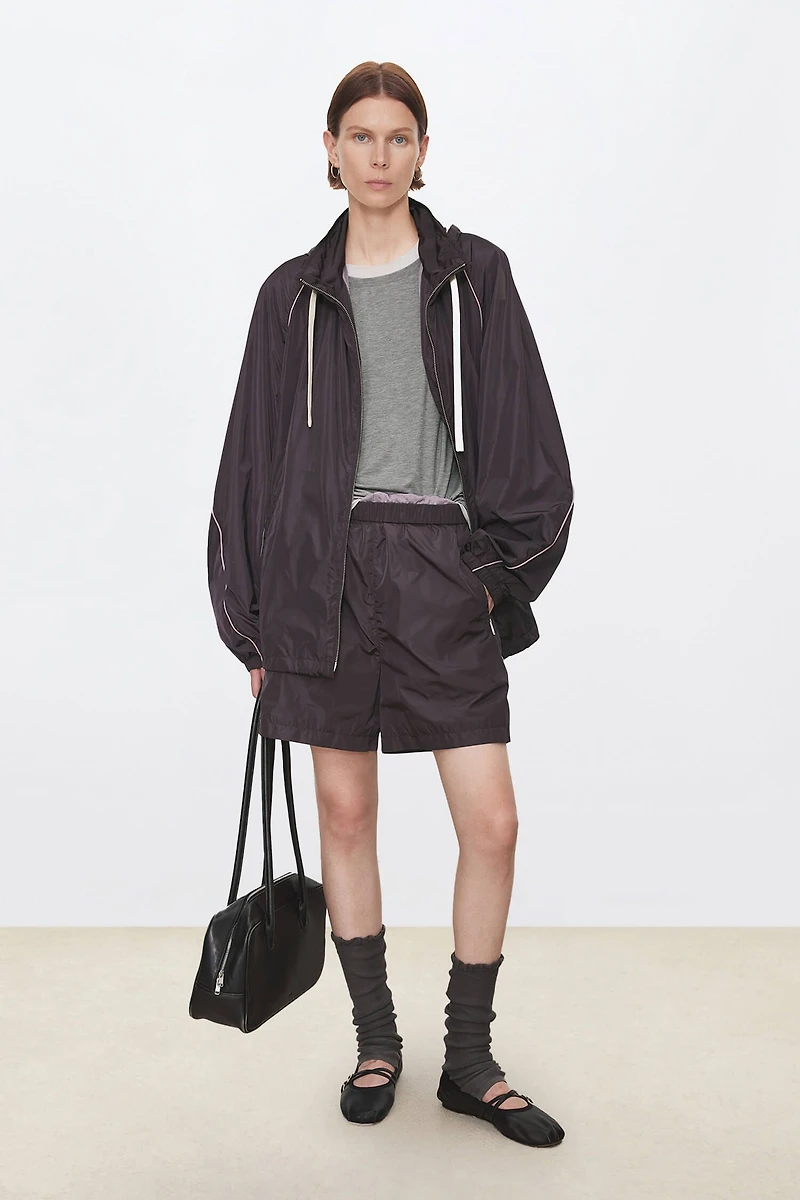 Turn-Up Waist Shorts