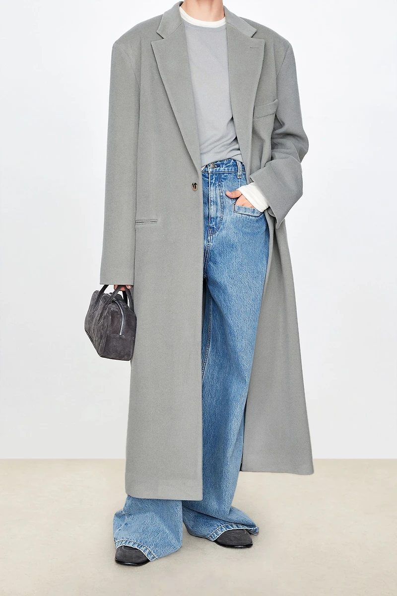 Ultra-Fine Cashmere Woolen Suit Coat