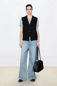 Ultra-Fine Pure Cashmere Classic Vest