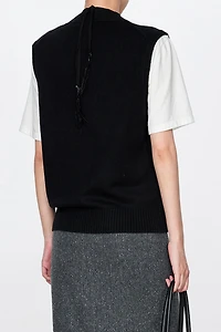 Ultra-Fine Pure Cashmere Classic Vest