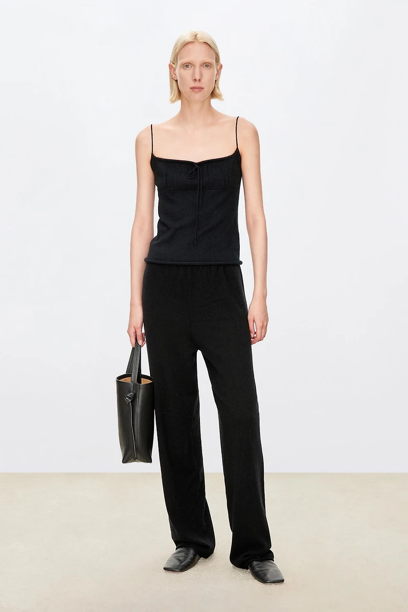 Ultra‑fine Cashmere Drawstring Camisole