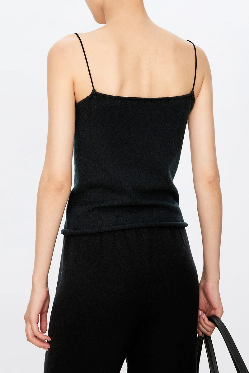 Ultra‑fine Cashmere Drawstring Camisole