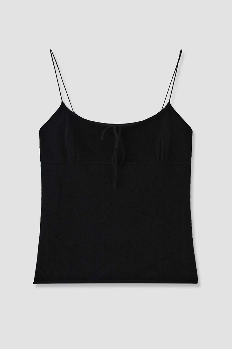 Ultra‑fine Cashmere Drawstring Camisole