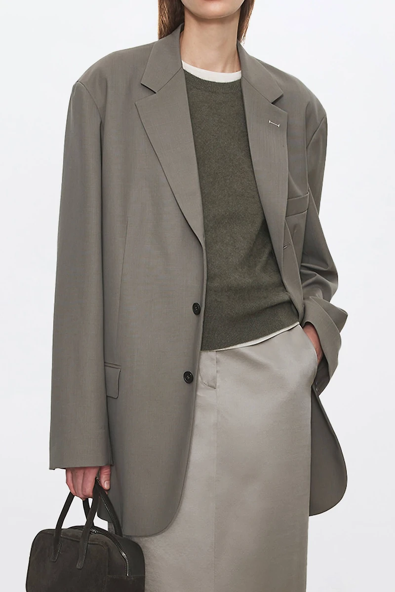 VBC Wool Structured Blazer