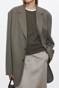 VBC Wool Structured Blazer