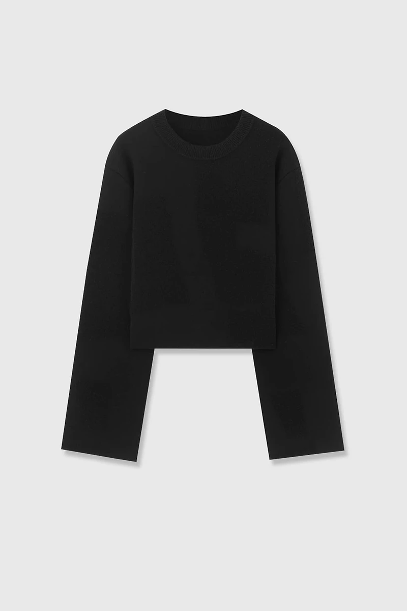 VISCOSE Wool Artistic Jacquard Sweater