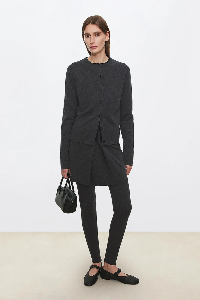 Wool-blend Mini Skirt