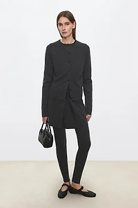 Wool-blend Mini Skirt