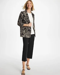 Ginkgo Crepe Blazer