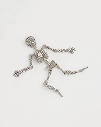 Skeleton Glitz Earrings