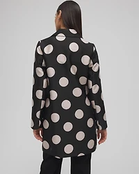 Polka Dot Jacquard Topper