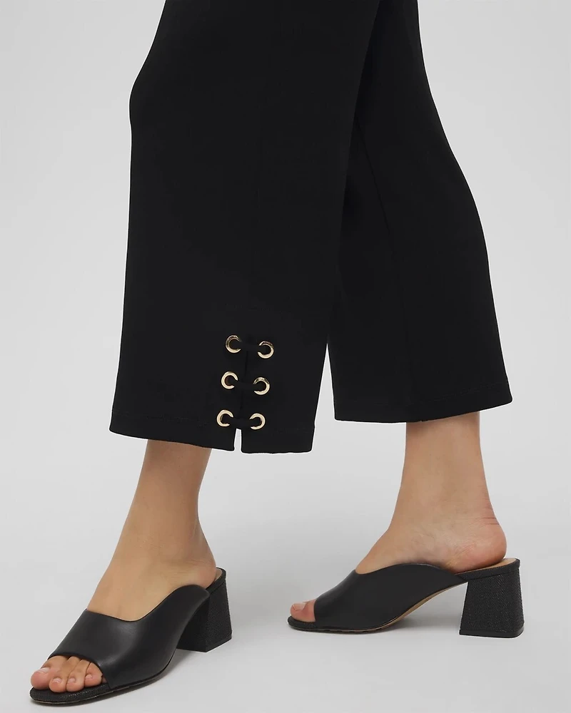 Travelers™ Lace Up Cropped Pants