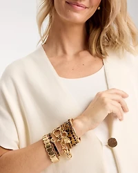 Tortoise Square Stretch Bracelet