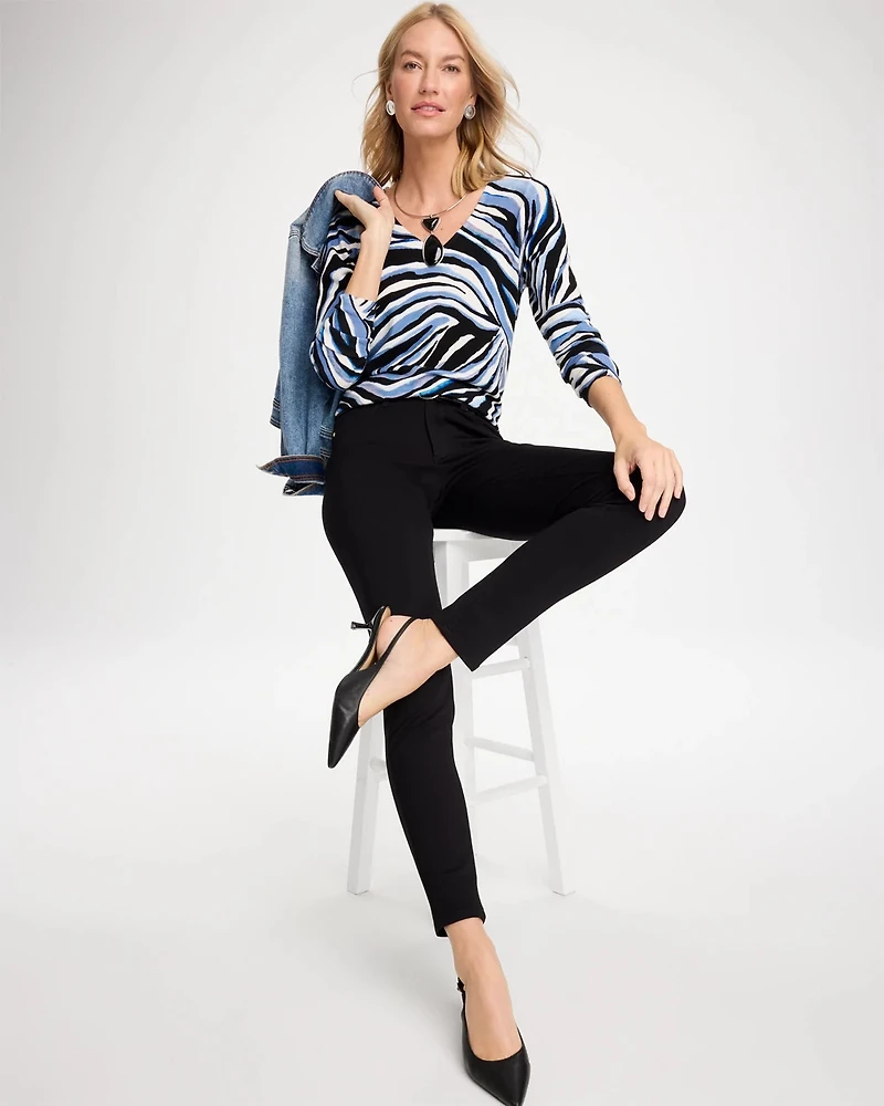 Ponte Five Pocket Skinny Pants