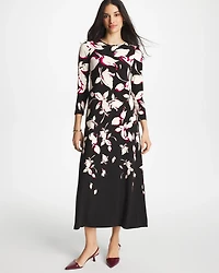 Column Knit Maxi Dress