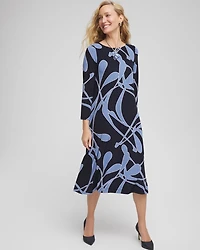 Travelers™ Abstract Midi Dress