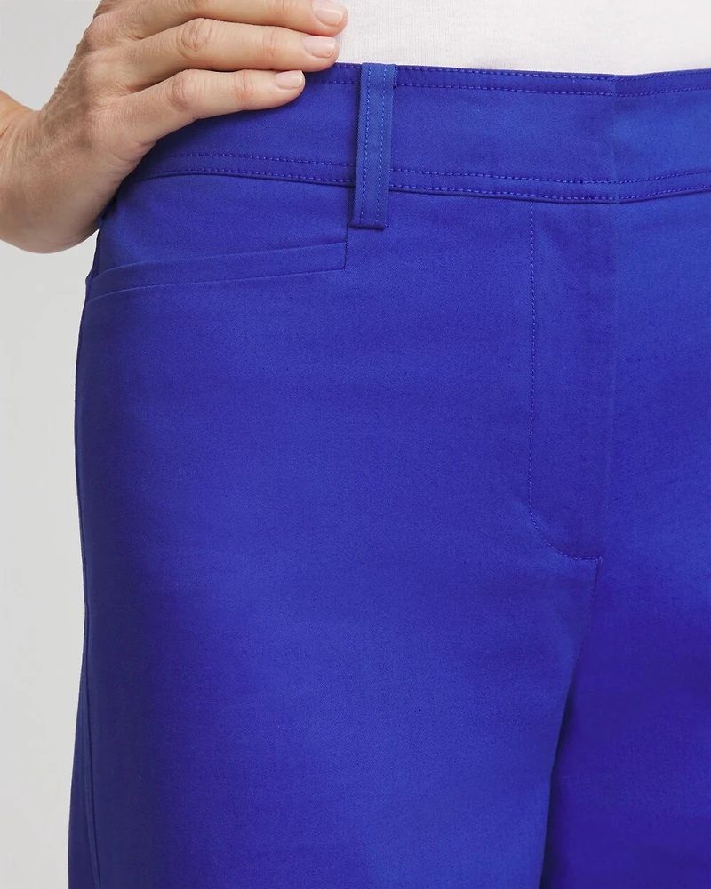 Lightweight Relaxed Straight Cropped Pants