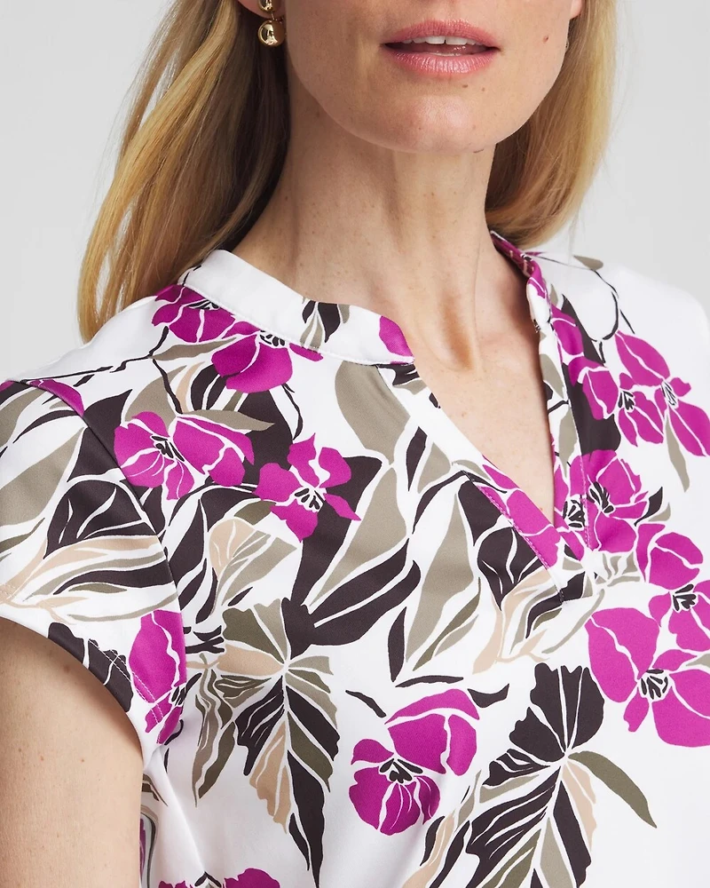 Zenergy® Placed Floral Top