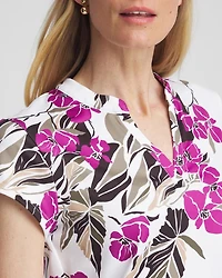 Zenergy® Placed Floral Top