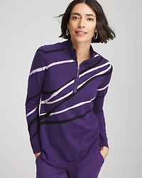 Zenergy® Luxe Morocco Half-Zip Pullover