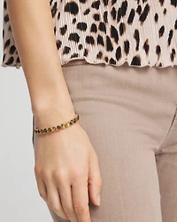 Chico's Originals Neutral Round Stretch Bracelet