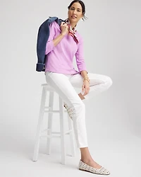 Everyday 3/4 Sleeve V-Neck Tee