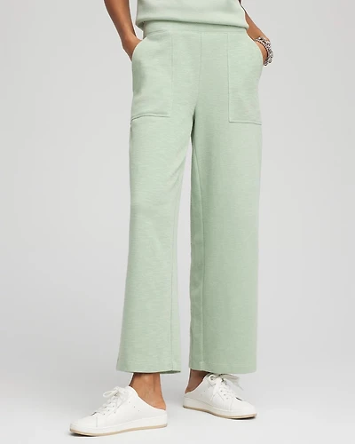 Zenergy® Beach Slub Cropped Pants