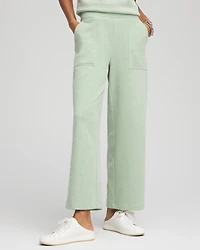 Zenergy® Beach Slub Cropped Pants