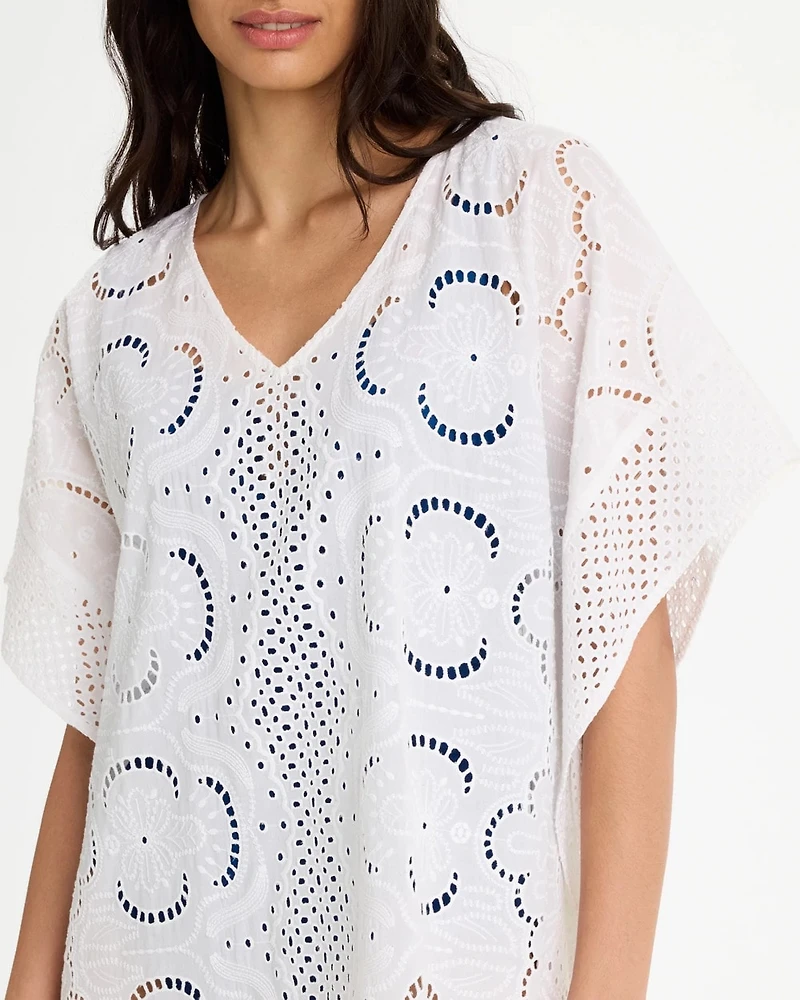 Woven Long Swim Cover-Up