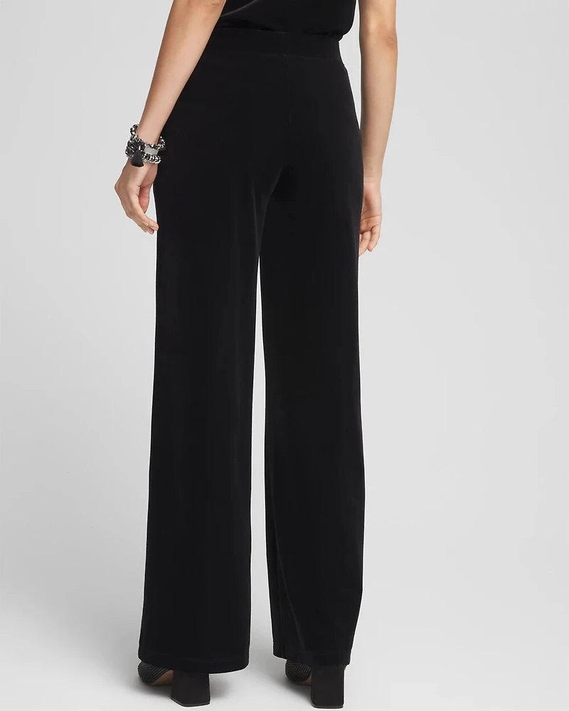 Travelers™ Velvet Wide Leg Pant