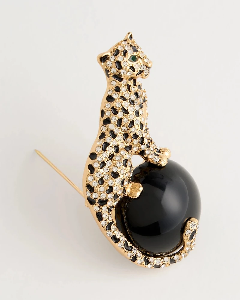 Jaguar Brooch