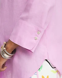 No Iron™ Linen 3/4 Sleeve Shirt