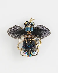 Beaded Bee Brooch