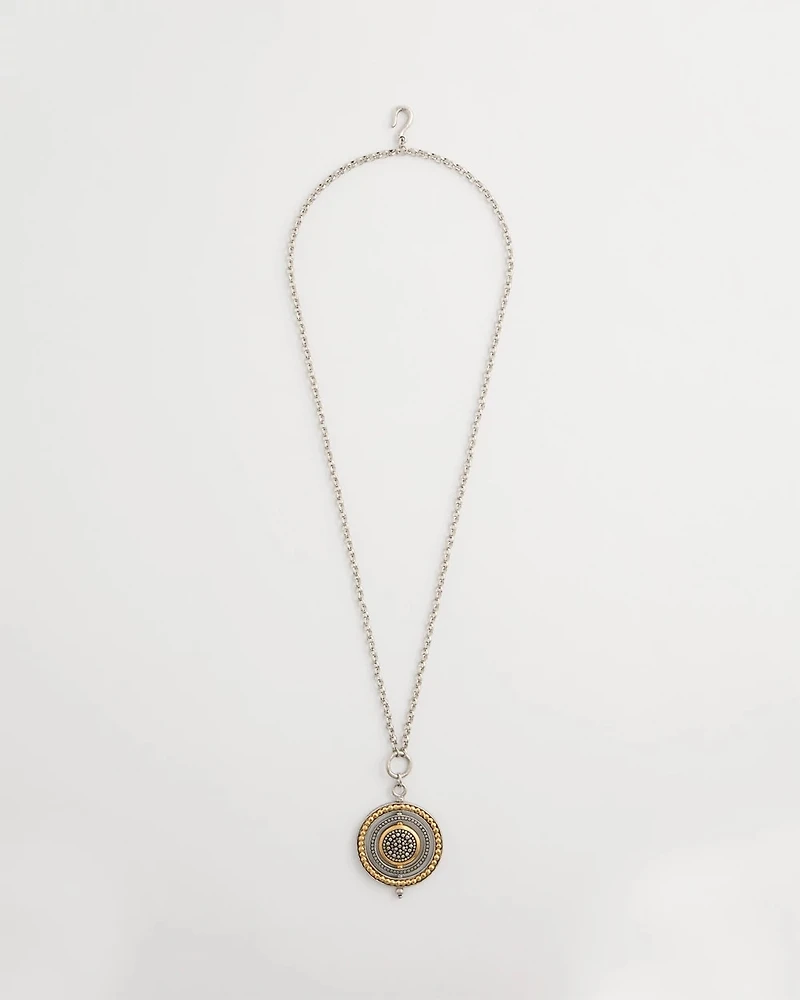 Convertible Medallion Pendant Necklace