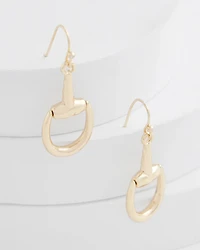 No Droop® Equestrian Horsebit Drop Earrings