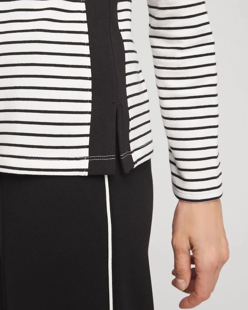 Zenergy® Block Stripe Pullover