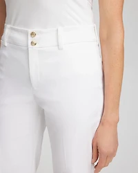 Trapunto Wide Leg Pants