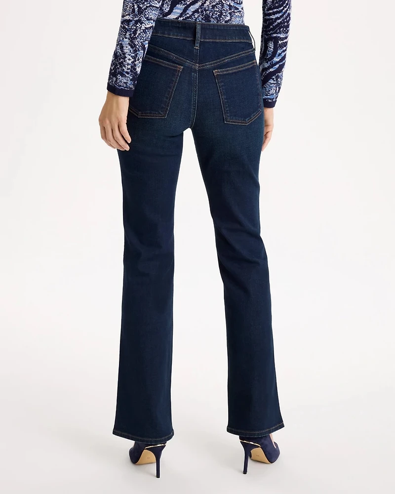 Pull-On Slim Bootcut Jeans