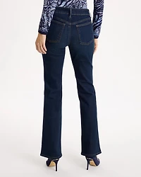 Pull-On Slim Bootcut Jeans