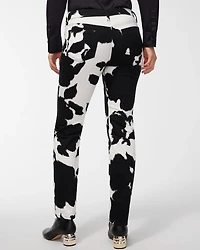 Girlfriend Petite Floral Ankle Jeans