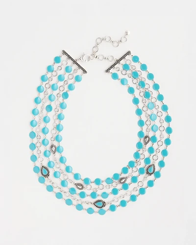 Multi-Strand Bib Necklace
