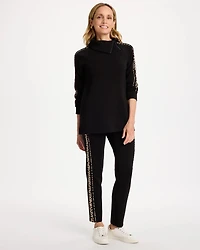 Zenergy® Soft Animal-Trim Ankle Pants