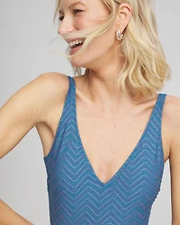 Gottex Blend V-Neck One Piece