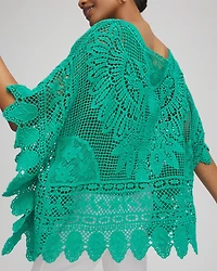 Crochet Lace Poncho