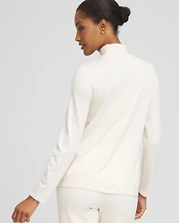 Ella Embellished Mockneck Sweater