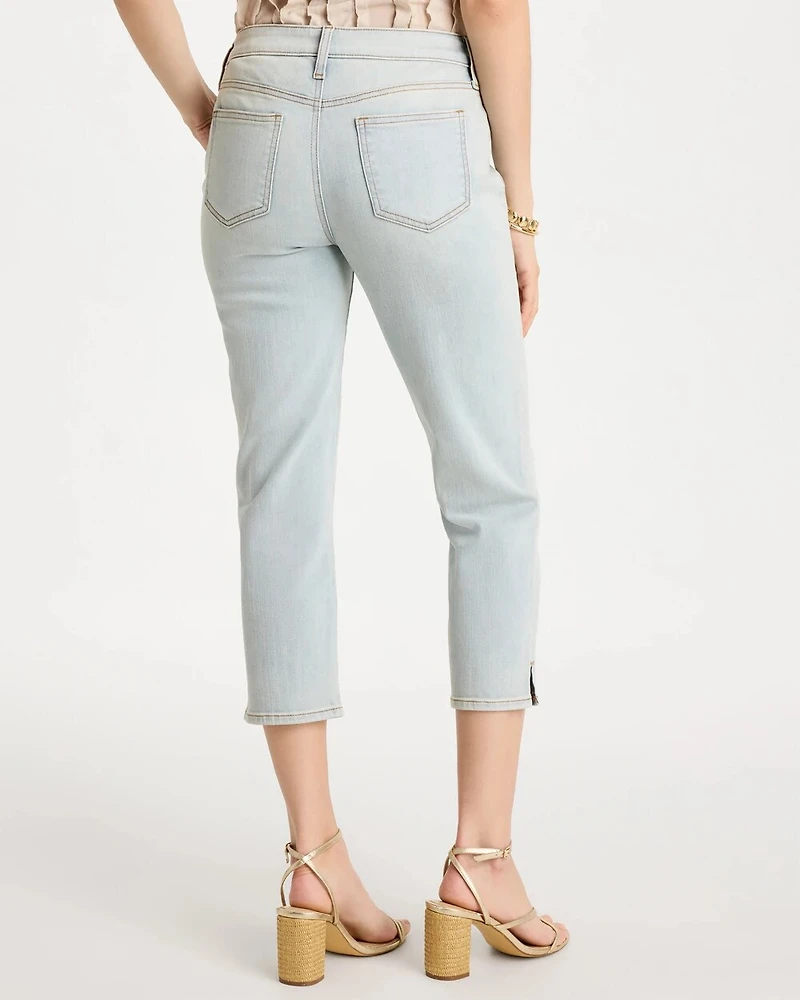 Girlfriend Slim Capri Jeans